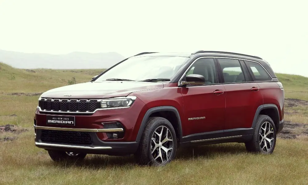 Jeep Meridian Facelift 2025 भारत में लॉन्च - जानें नई कीमत, दमदार फीचर्स और शानदार डिजाइन